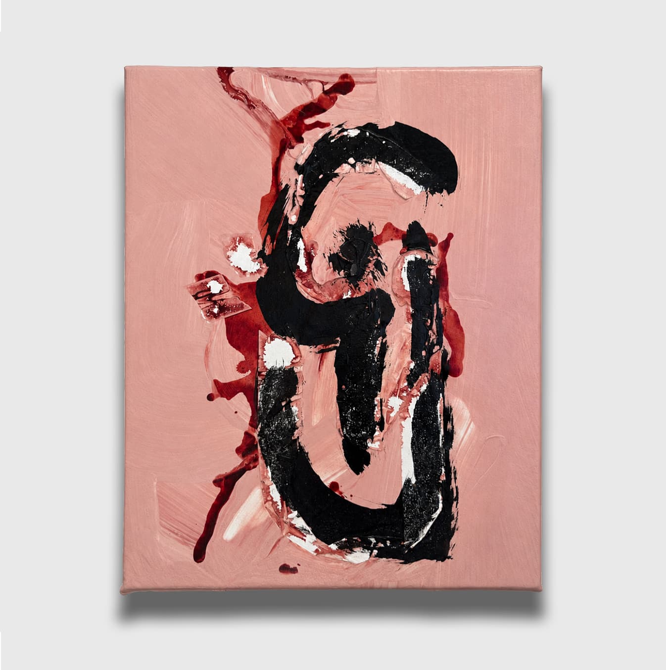 Peinture « Étreinte » par Tristan d'Orgeval, œuvre d'art originale