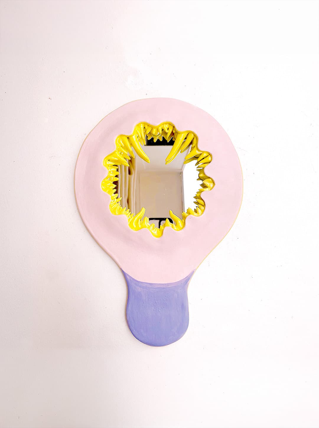 Monster hand mirror