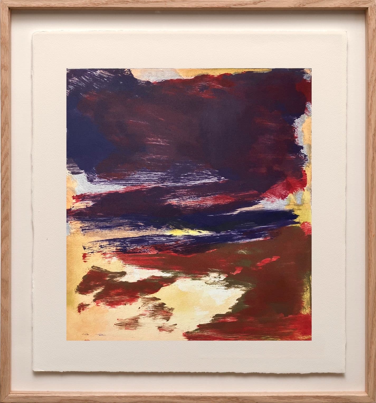 Estampe « L'absence » par Agathe Chebassier, œuvre d'art originale
