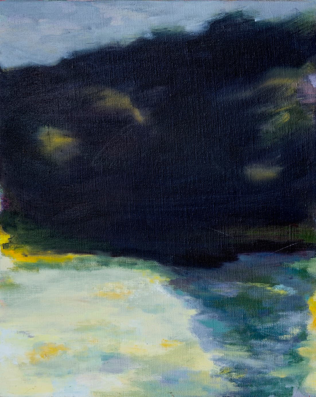 Peinture « L'absence » par Agathe Chebassier, œuvre d'art originale, vue 2
