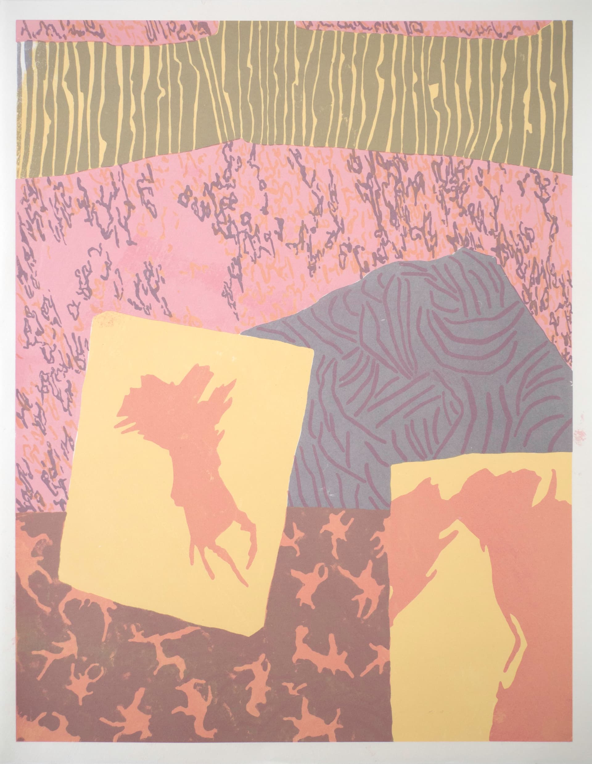 Sérigraphie « Sparkle 3 » par Marina Vandra, œuvre d'art originale